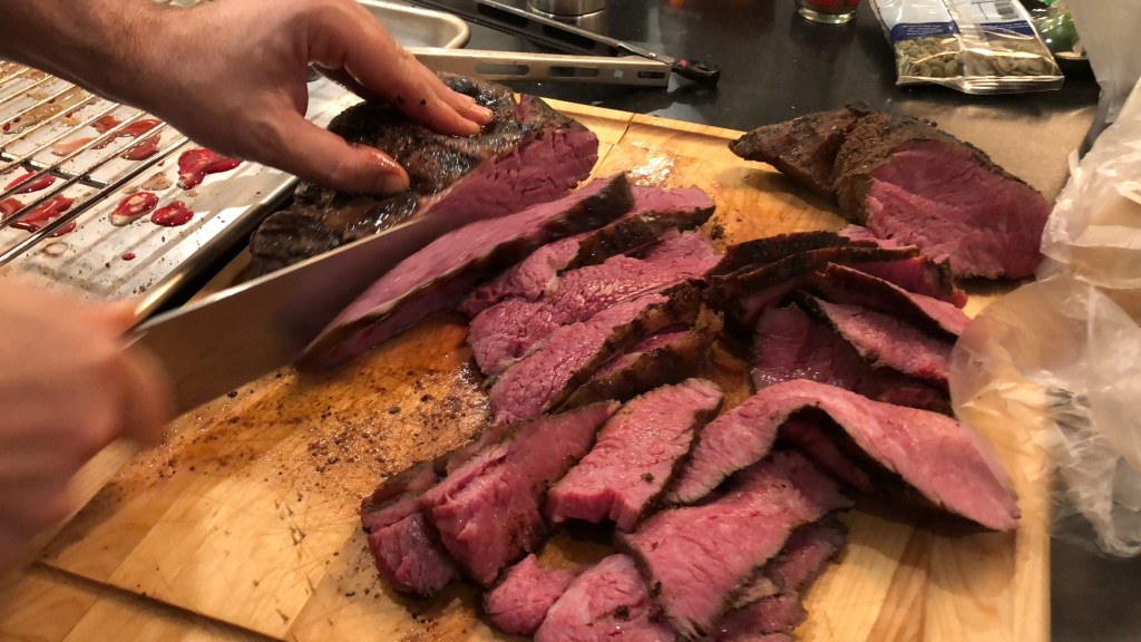 Slicing picanha