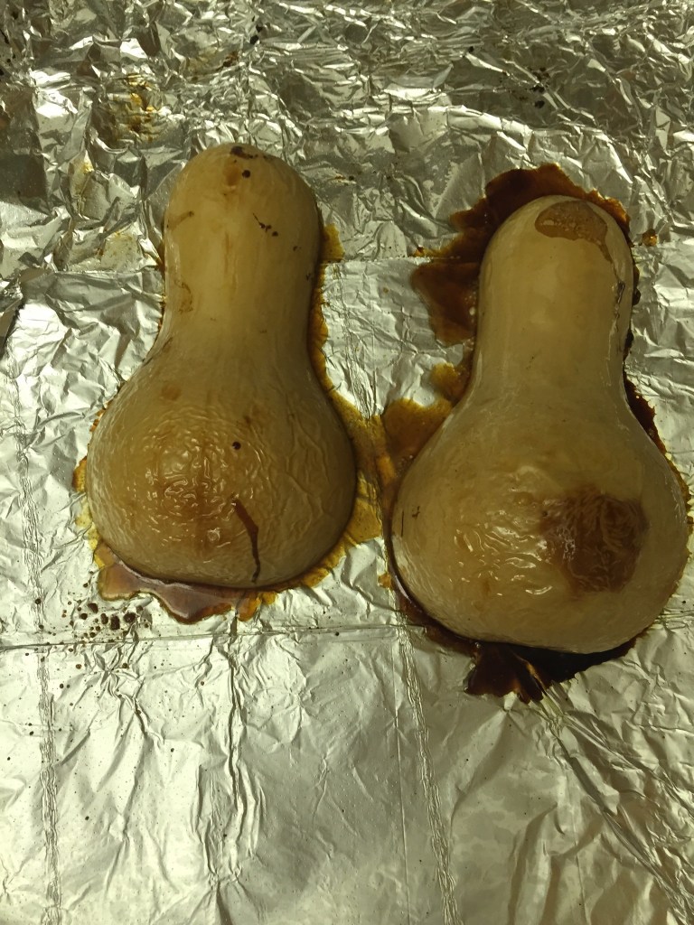 Roasted butternut squash