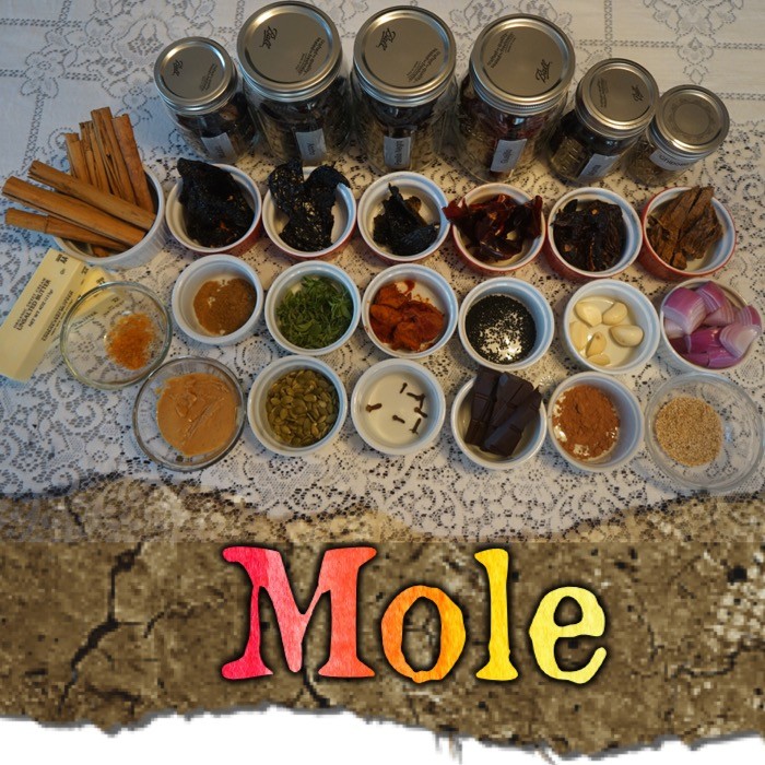 Mole ingredients