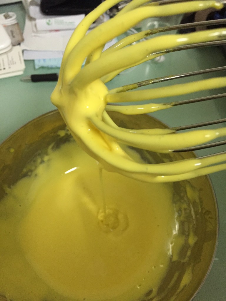 Whisked sabayon