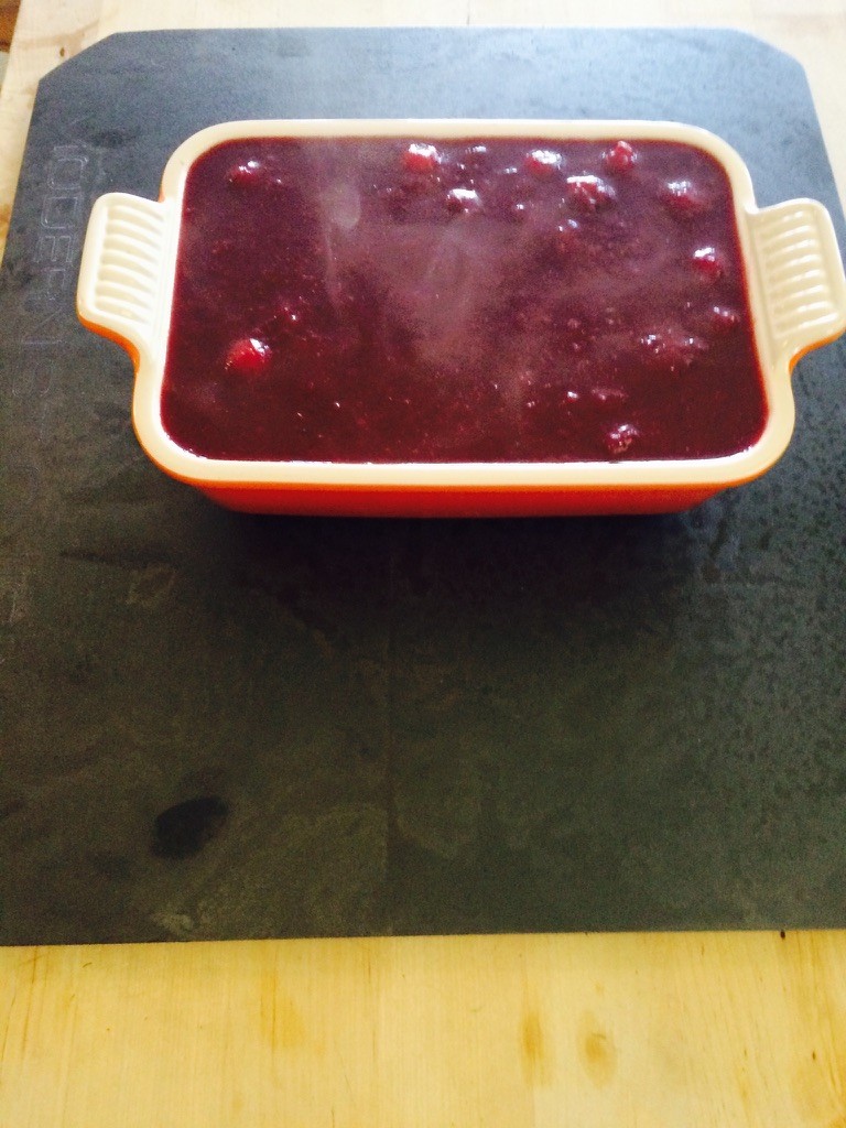Cranberry sauce