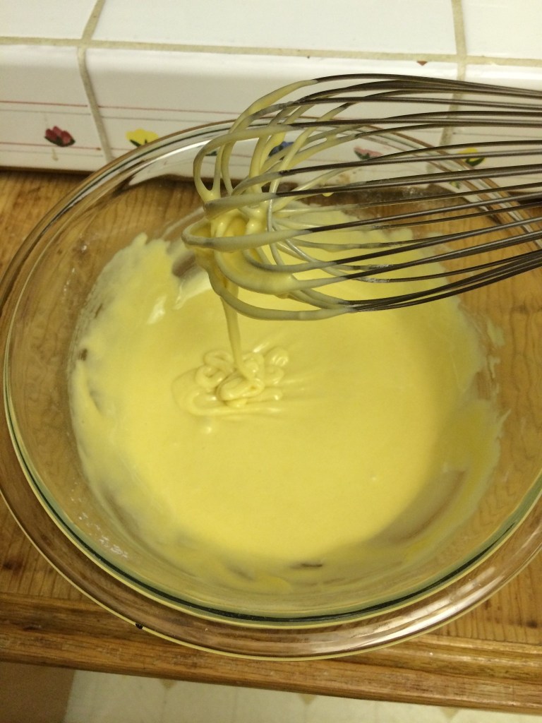 Whisked batter