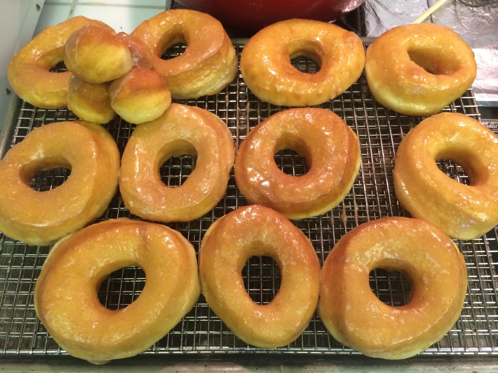 Glazed doughnuts