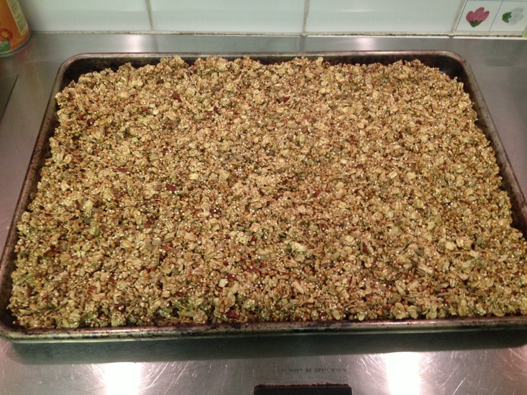 Homemade granola