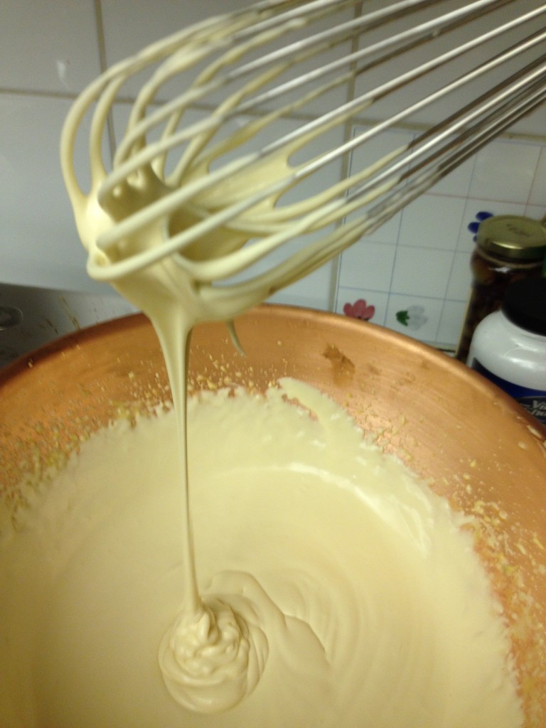 Whisked zabaglione