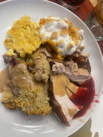 Thanksgiving plate