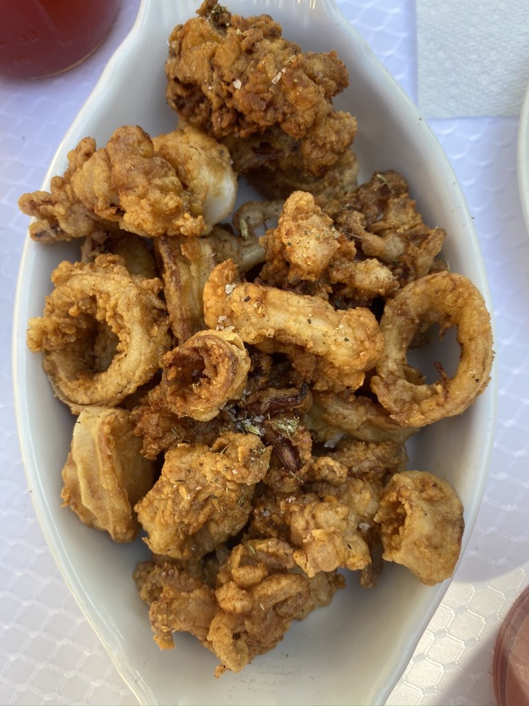 Fried calamari