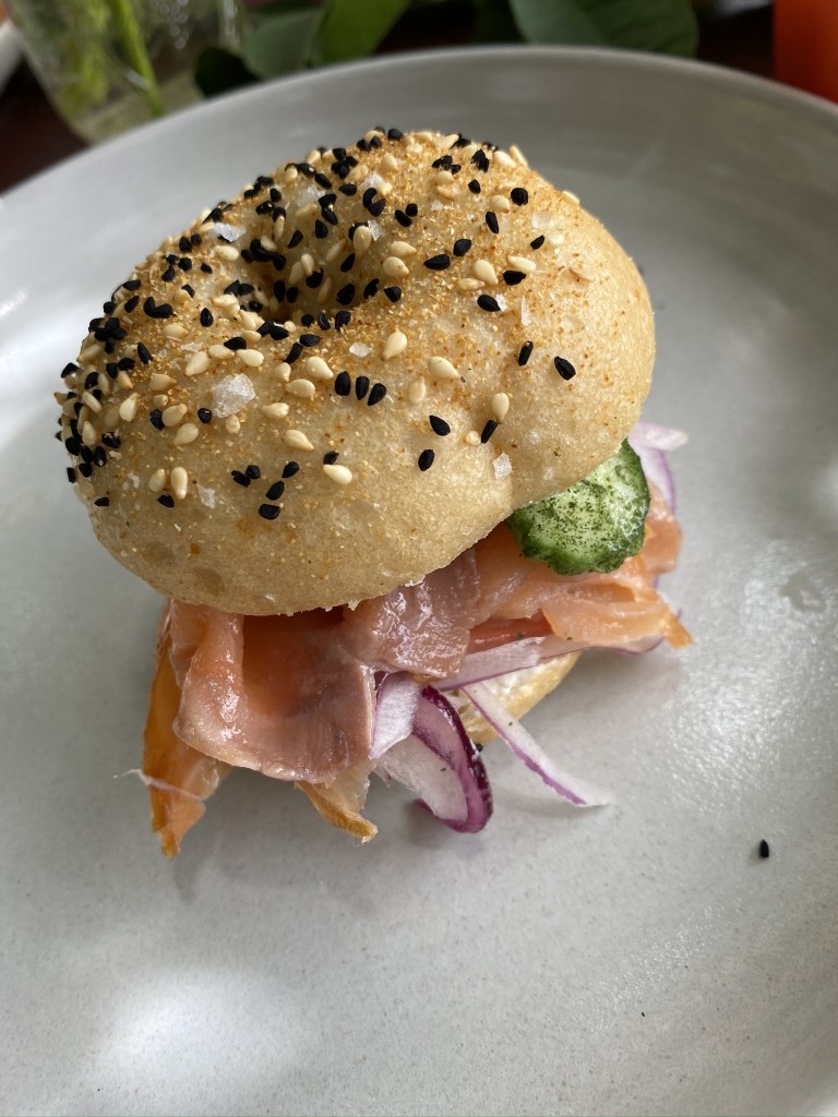 Bagel and lox