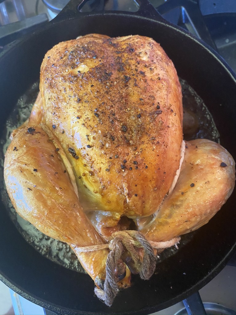 Roast chicken