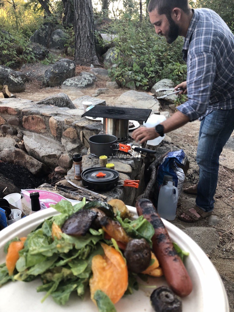 Campfire cooking