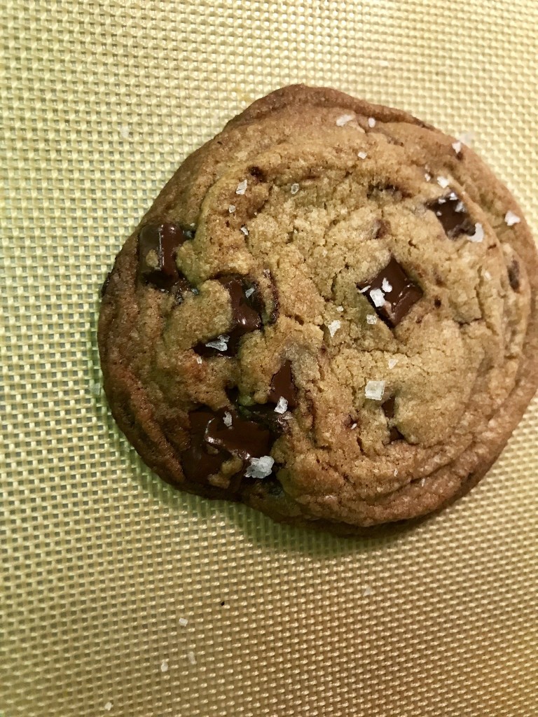 Sea salt chocolate chip cookie